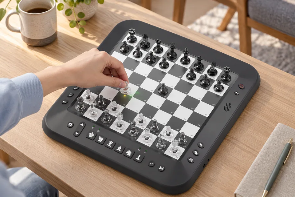 P6 棋盘用彩色灯光引导孩子走棋