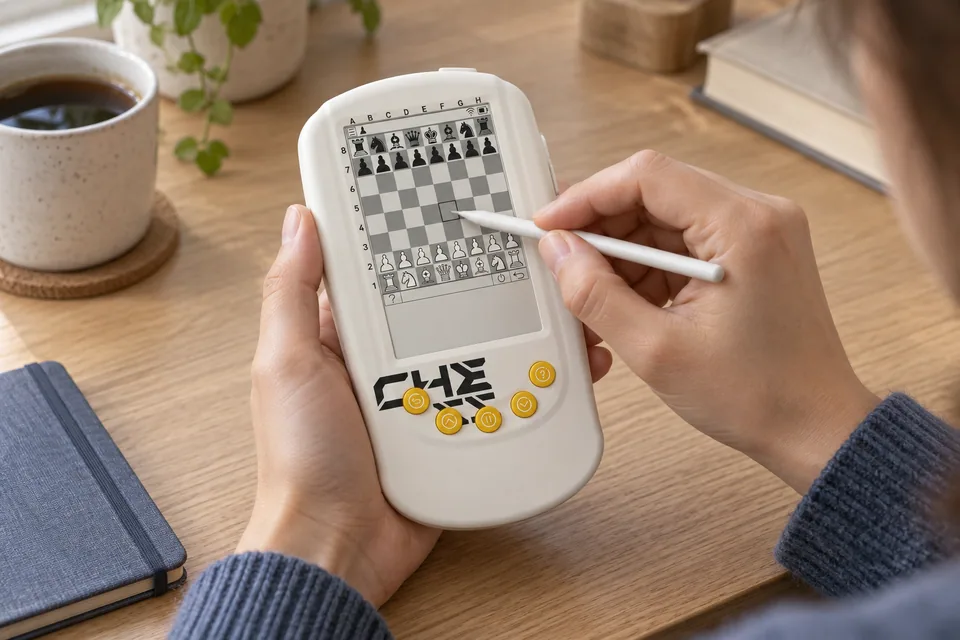 用触控笔在 Y2 上走棋